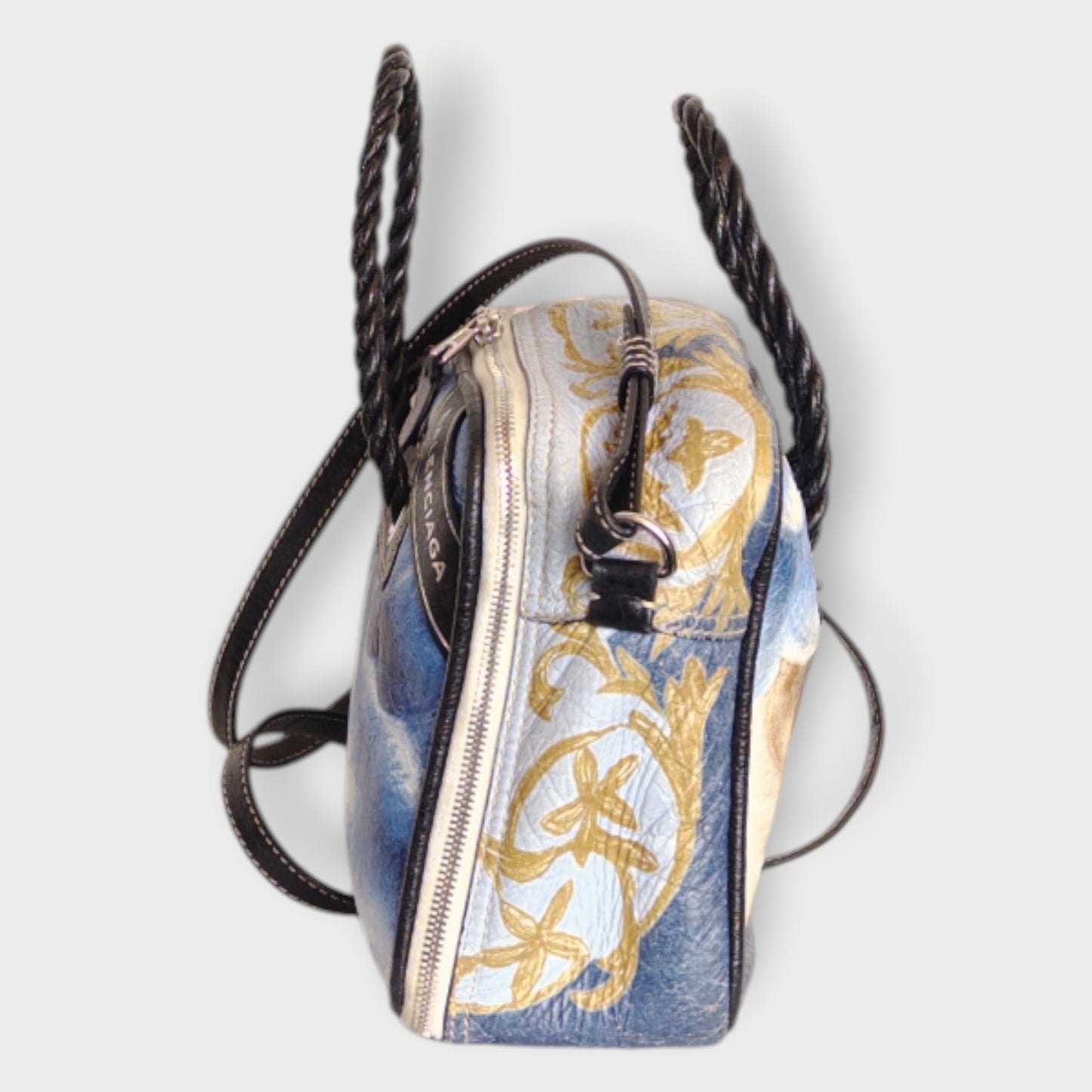 Mini Leather Blanket Crossbody Bag