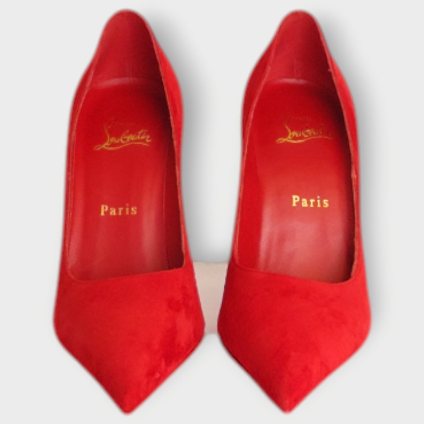 Suede So Kate Heels