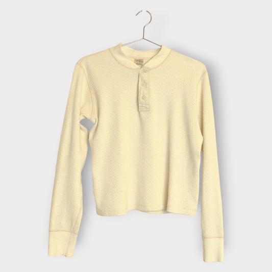 Textured Henley Top