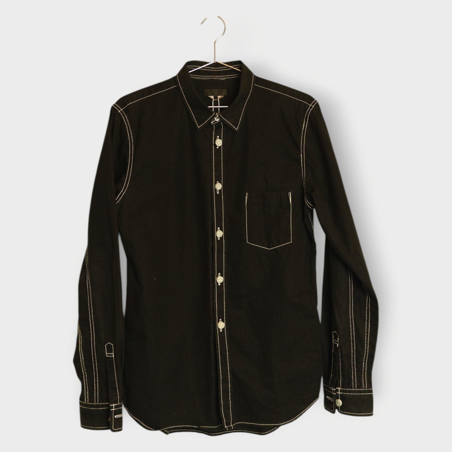 Contrast Stitched Shirt