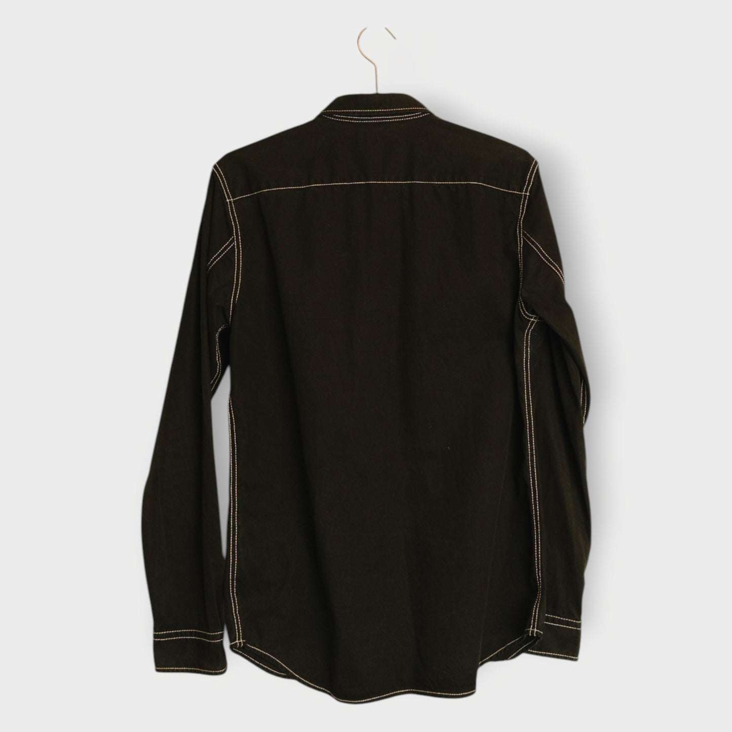 Contrast Stitched Shirt