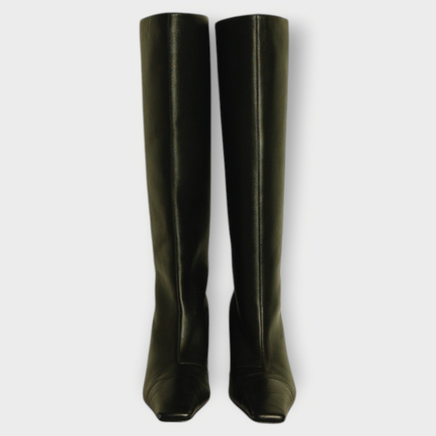 Leather Knee High Boot