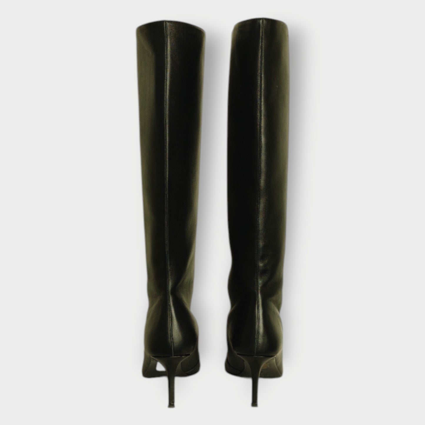 Leather Knee High Boot