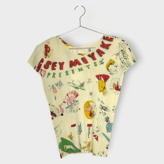 Terry Johnson Drawing Pleat Top