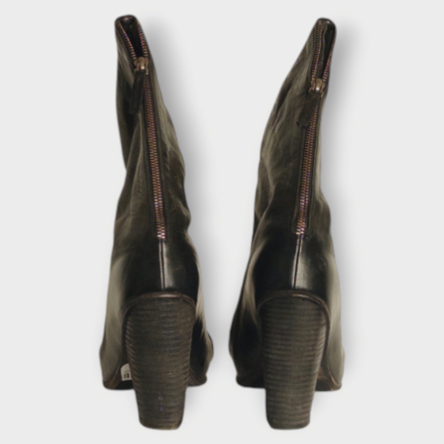 Zip Slouch Boots
