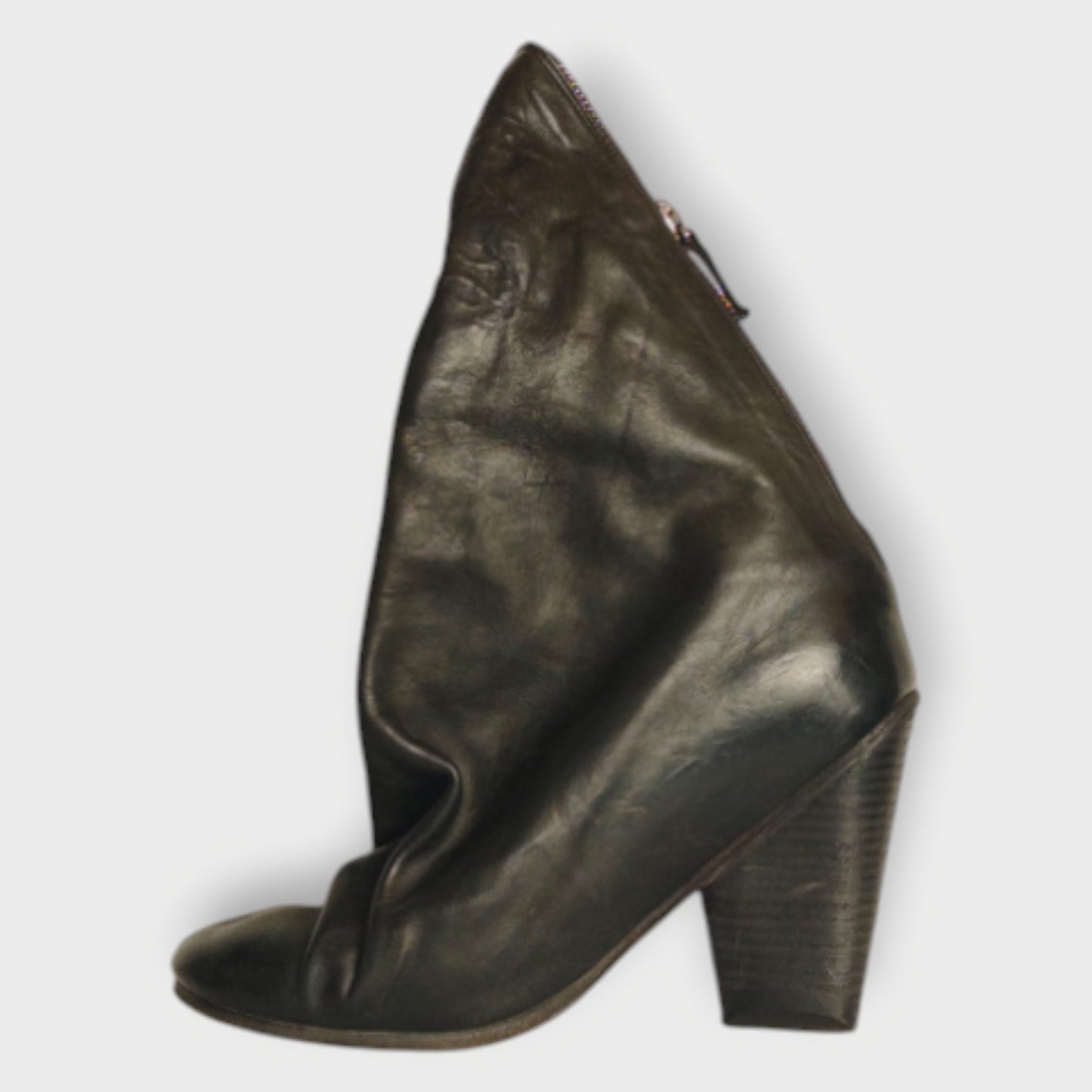 Zip Slouch Boots