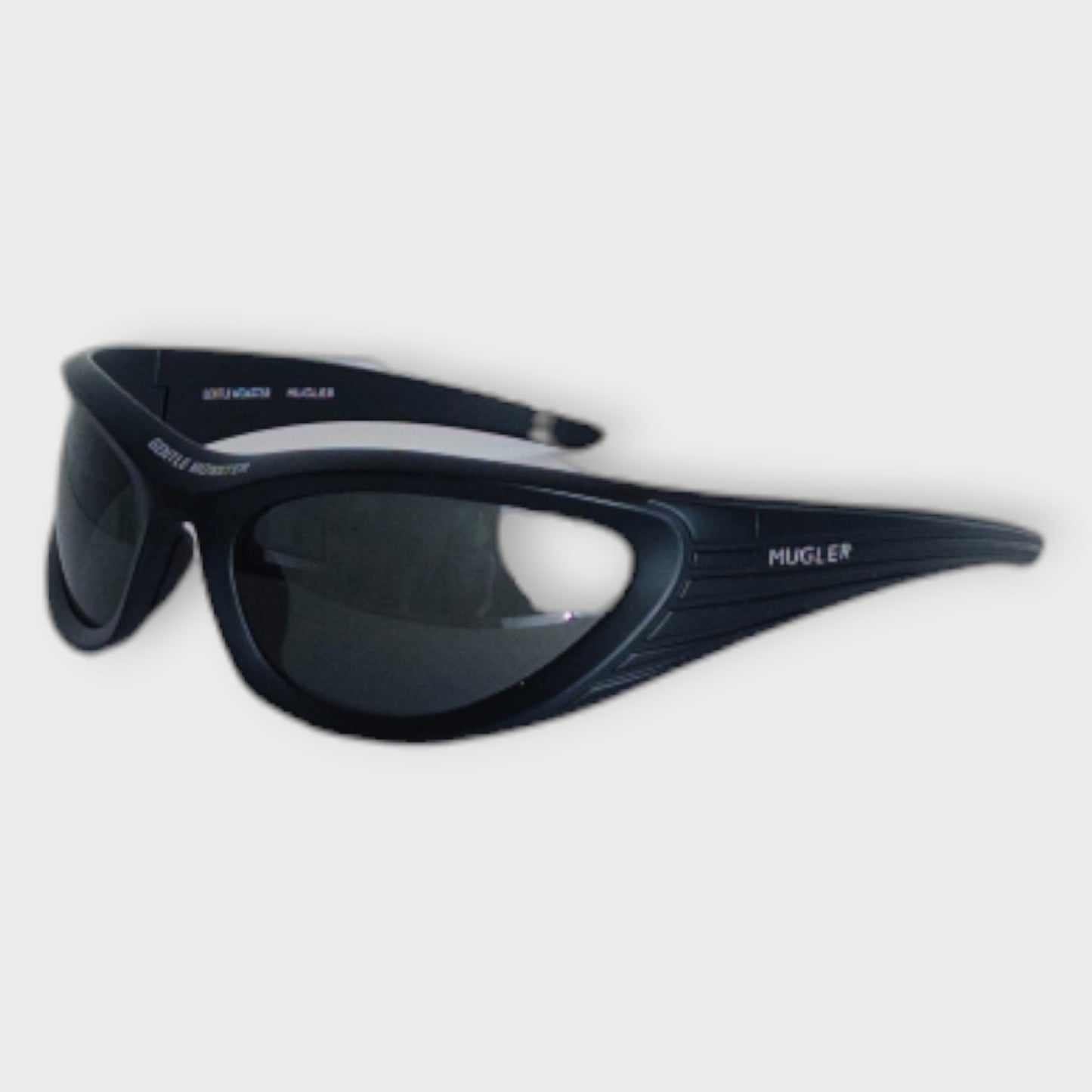 Black Spiral 02 Sunglasses & Case