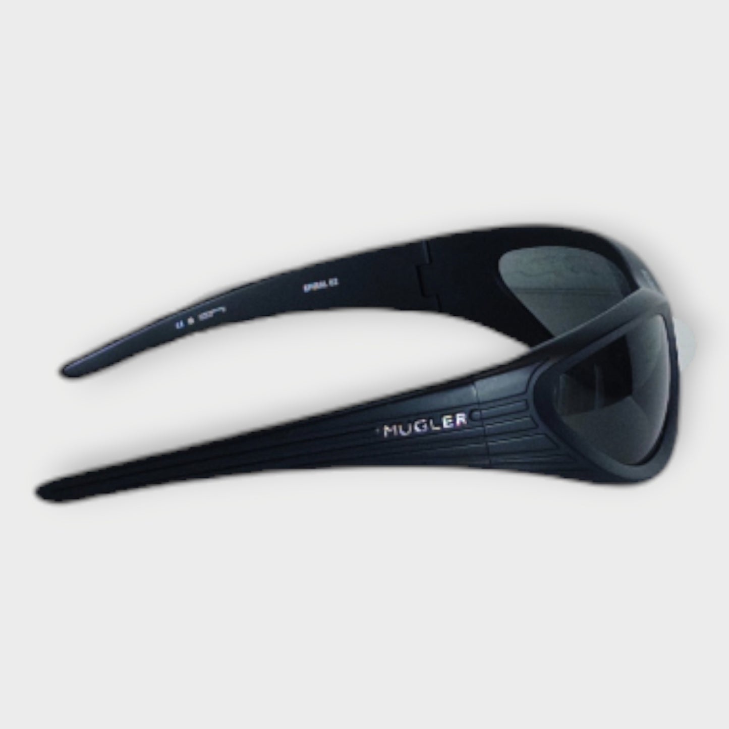 Black Spiral 02 Sunglasses & Case