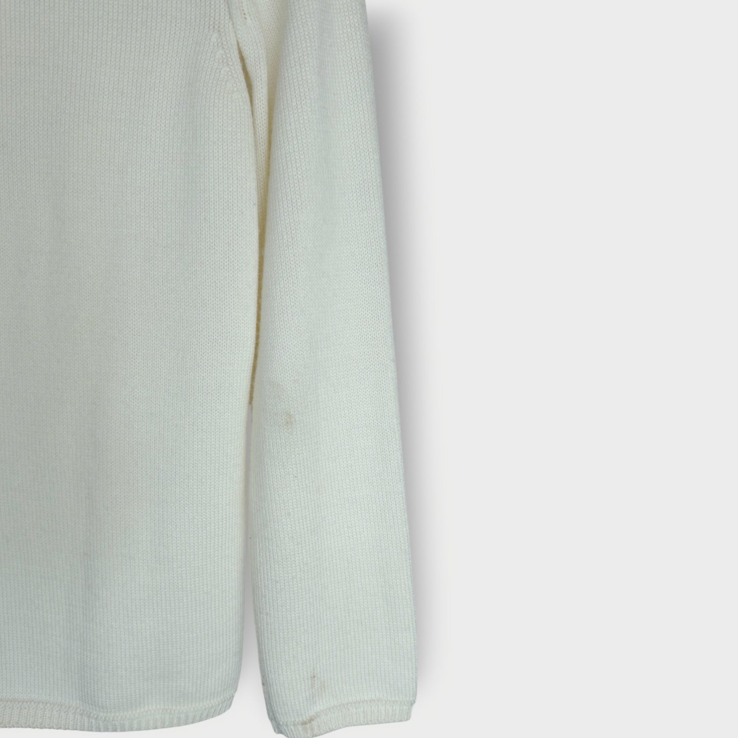 Wool Cut Out Sweater