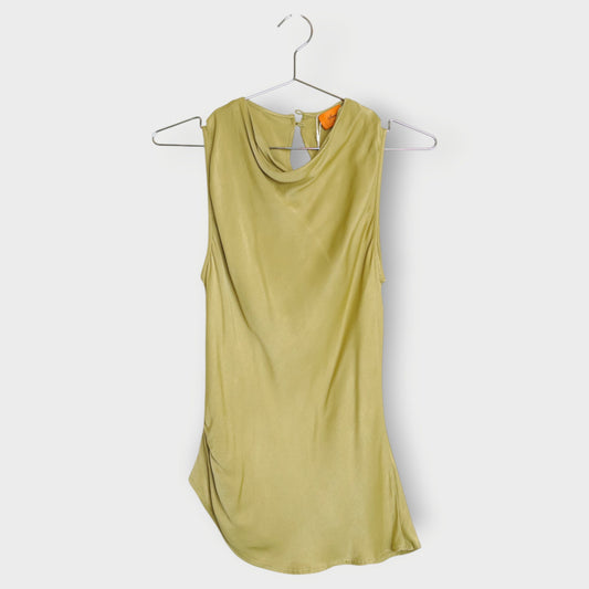 Ruched Sleeveless Top