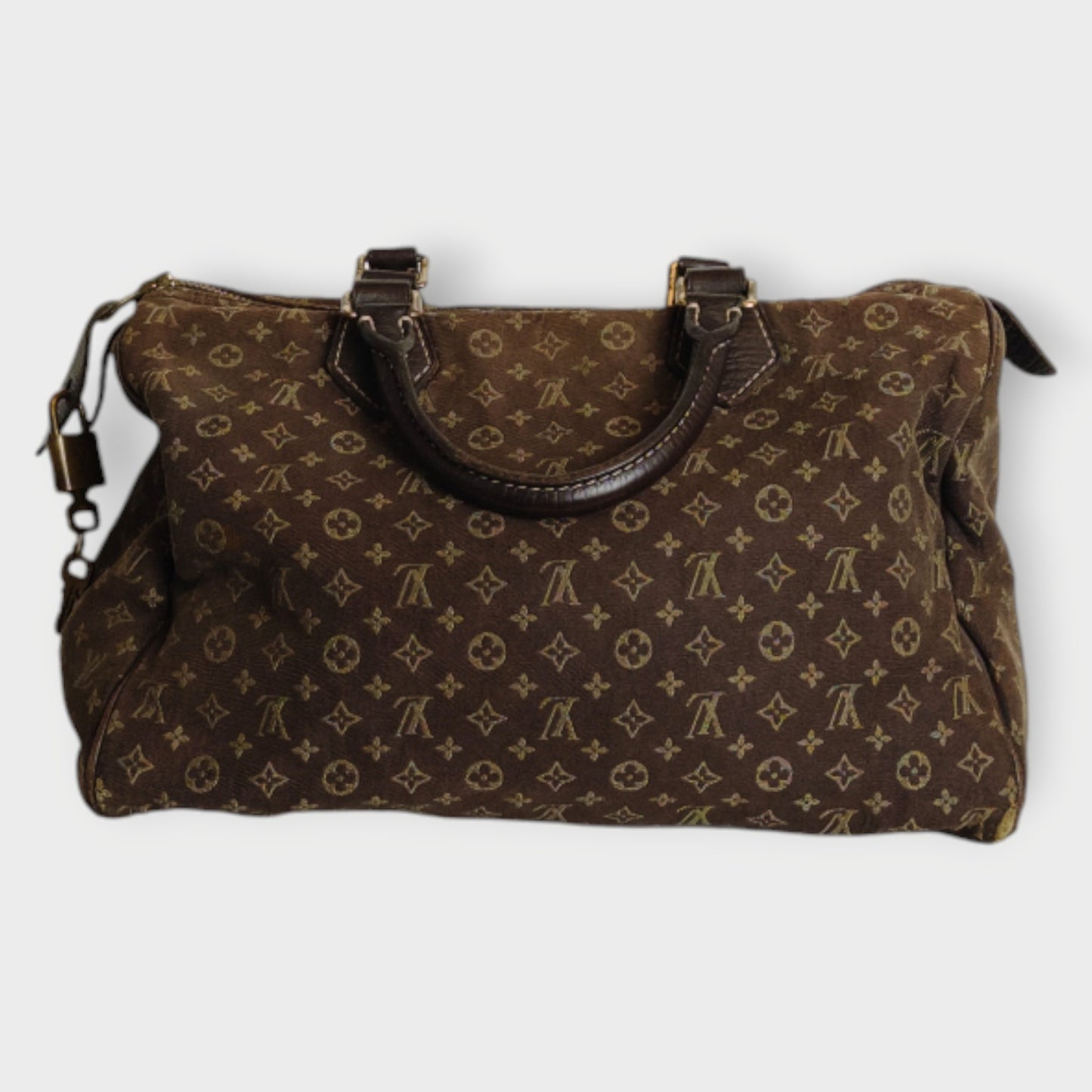 Monogram Speedy Cloth Handbag