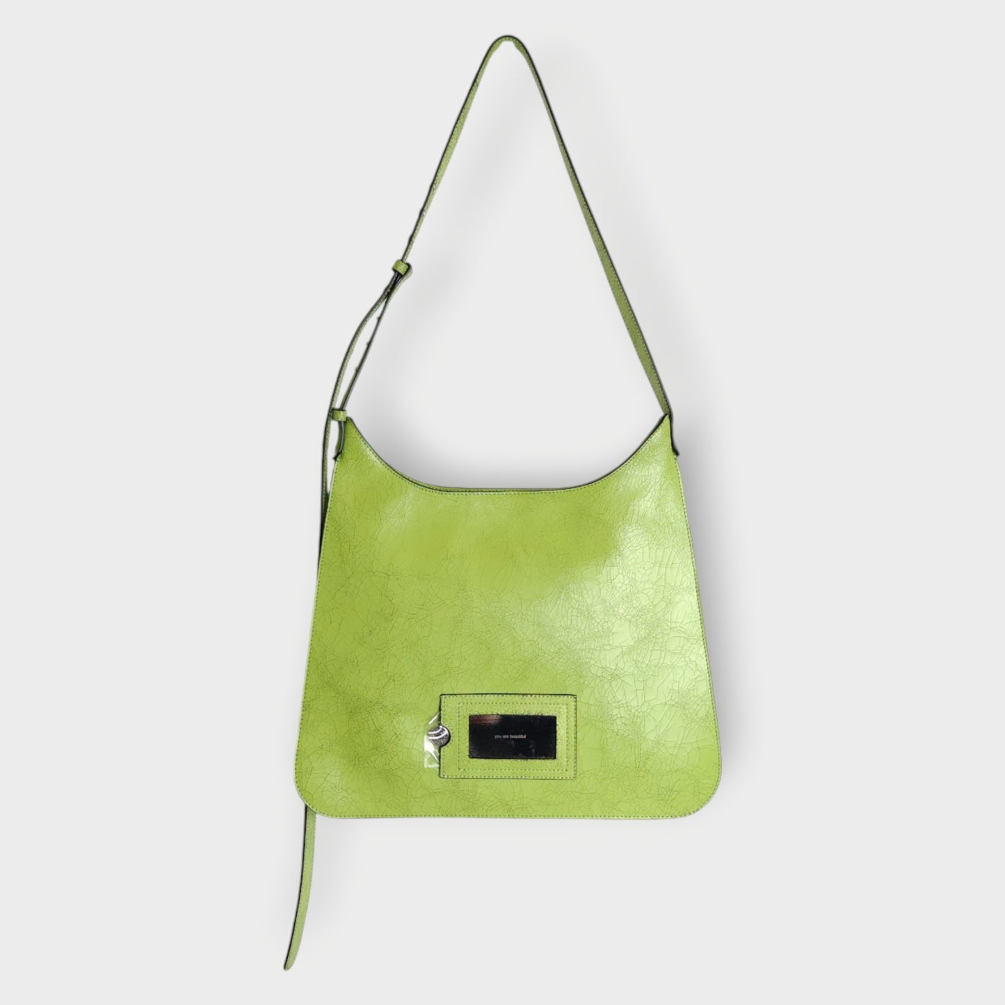 Cracked Large Platt Bag