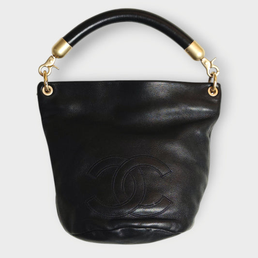 Leather CC Bucket Bag