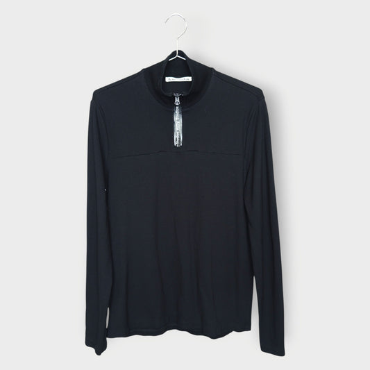 Half Zip Long Sleeve Top