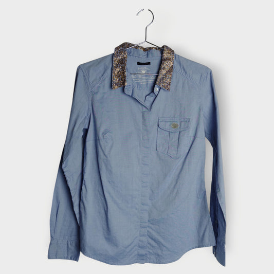 Sequin Collar Shirt