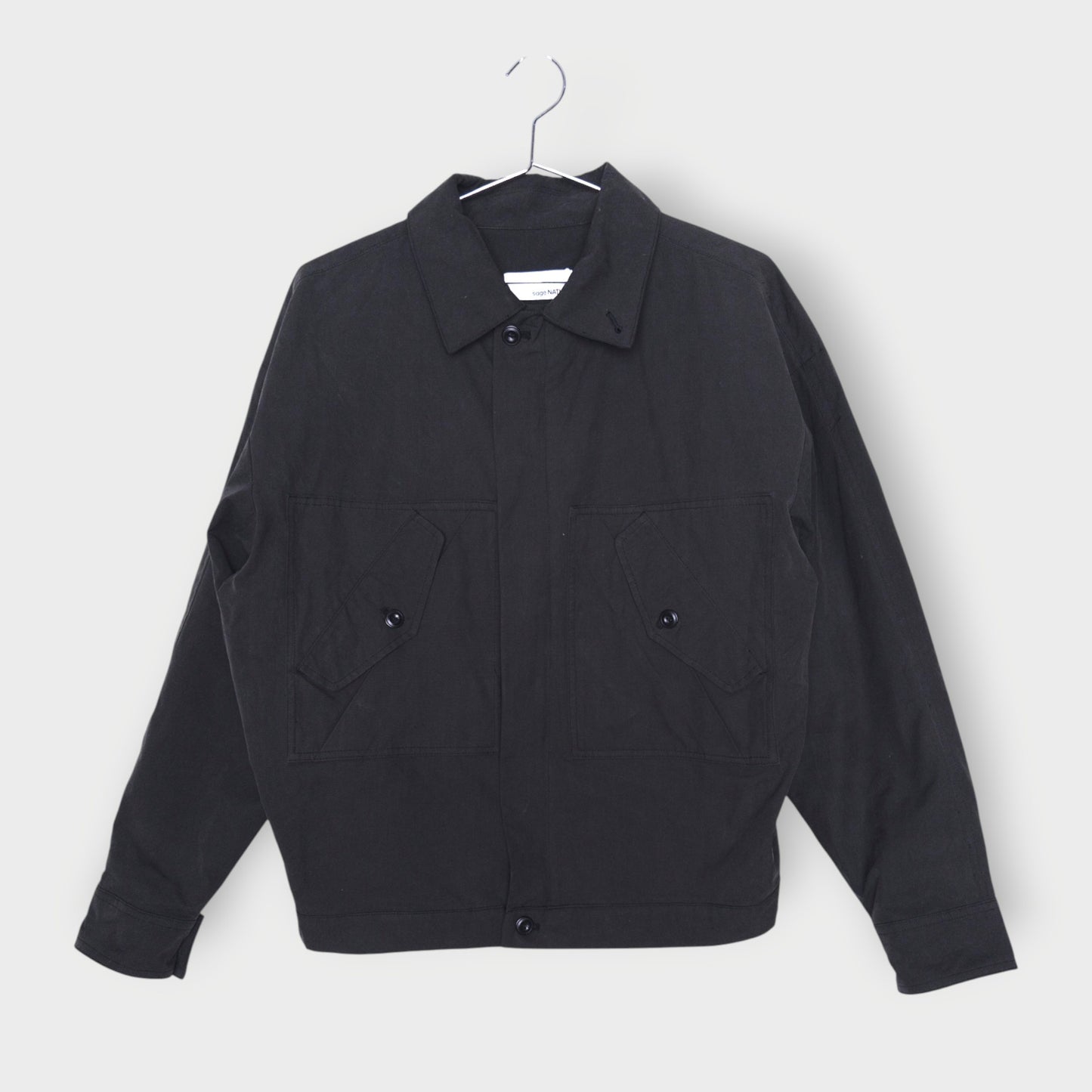 Cotton Zip Down Jacket