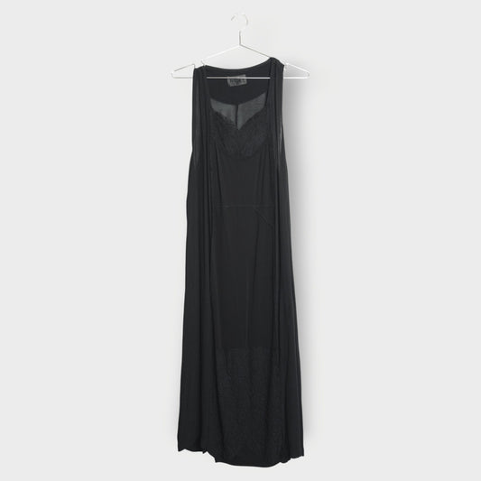 Mesh & Lace Tank Dress