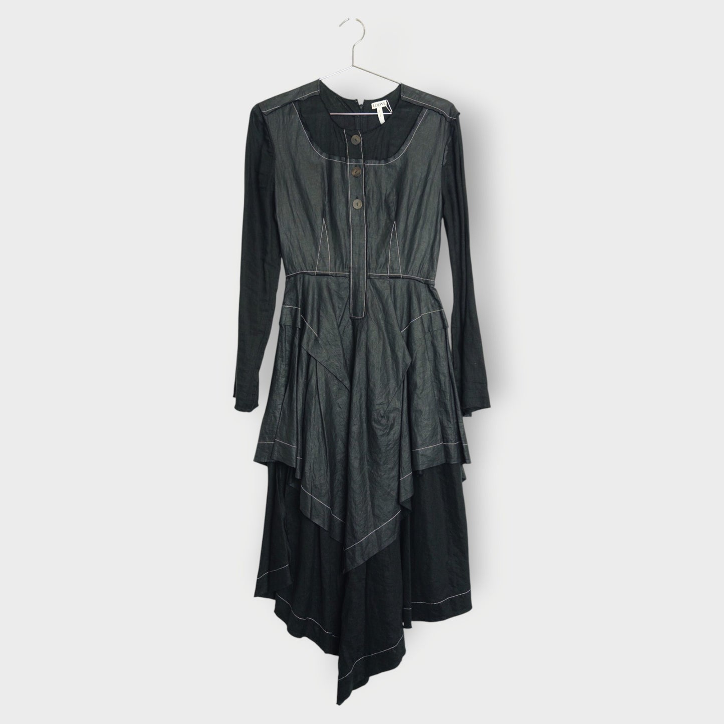 Waxed Linen Dress