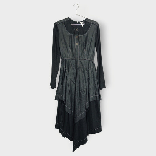 Waxed Linen Dress