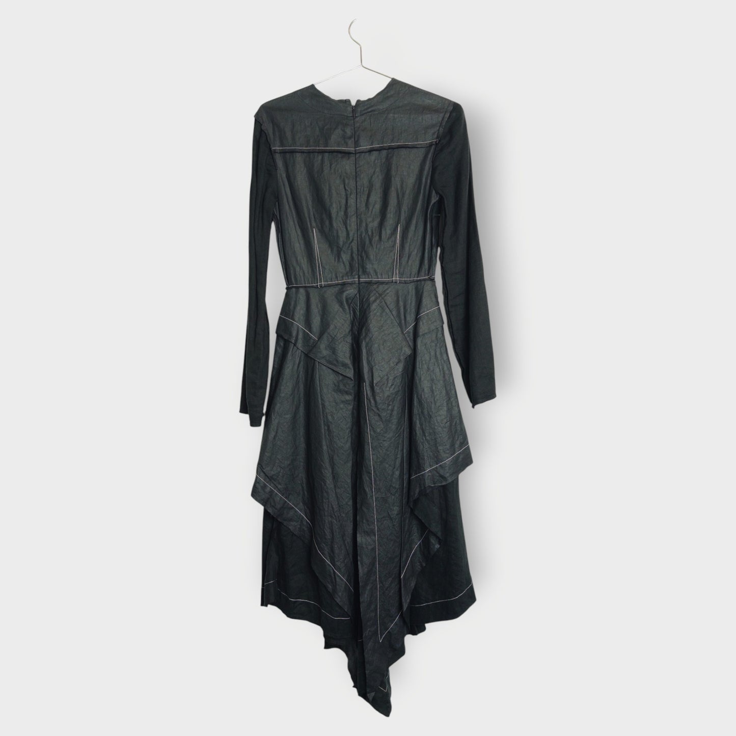 Waxed Linen Dress