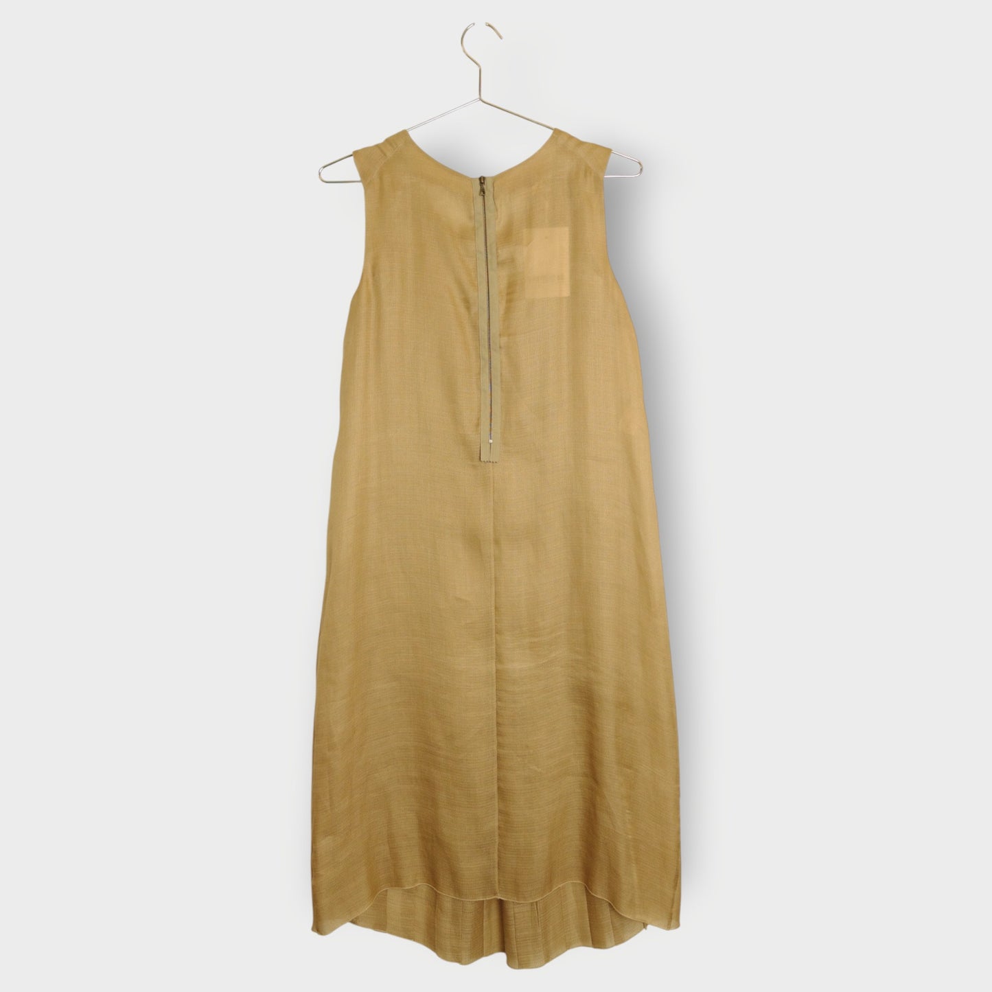 Silk Pleated Maxi Dress
