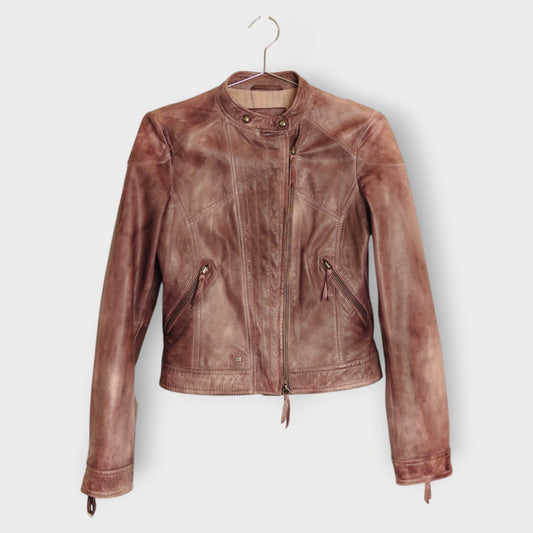 Leather Moto Jacket