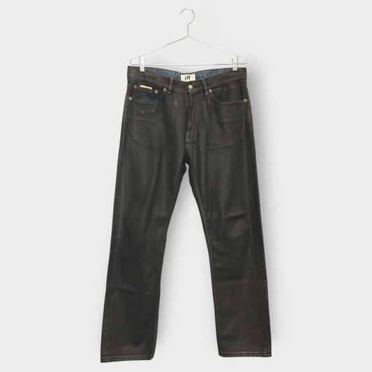 Coated Straight Cypress Jeans
