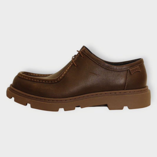 Leather Rubber Cap Boat Shoe