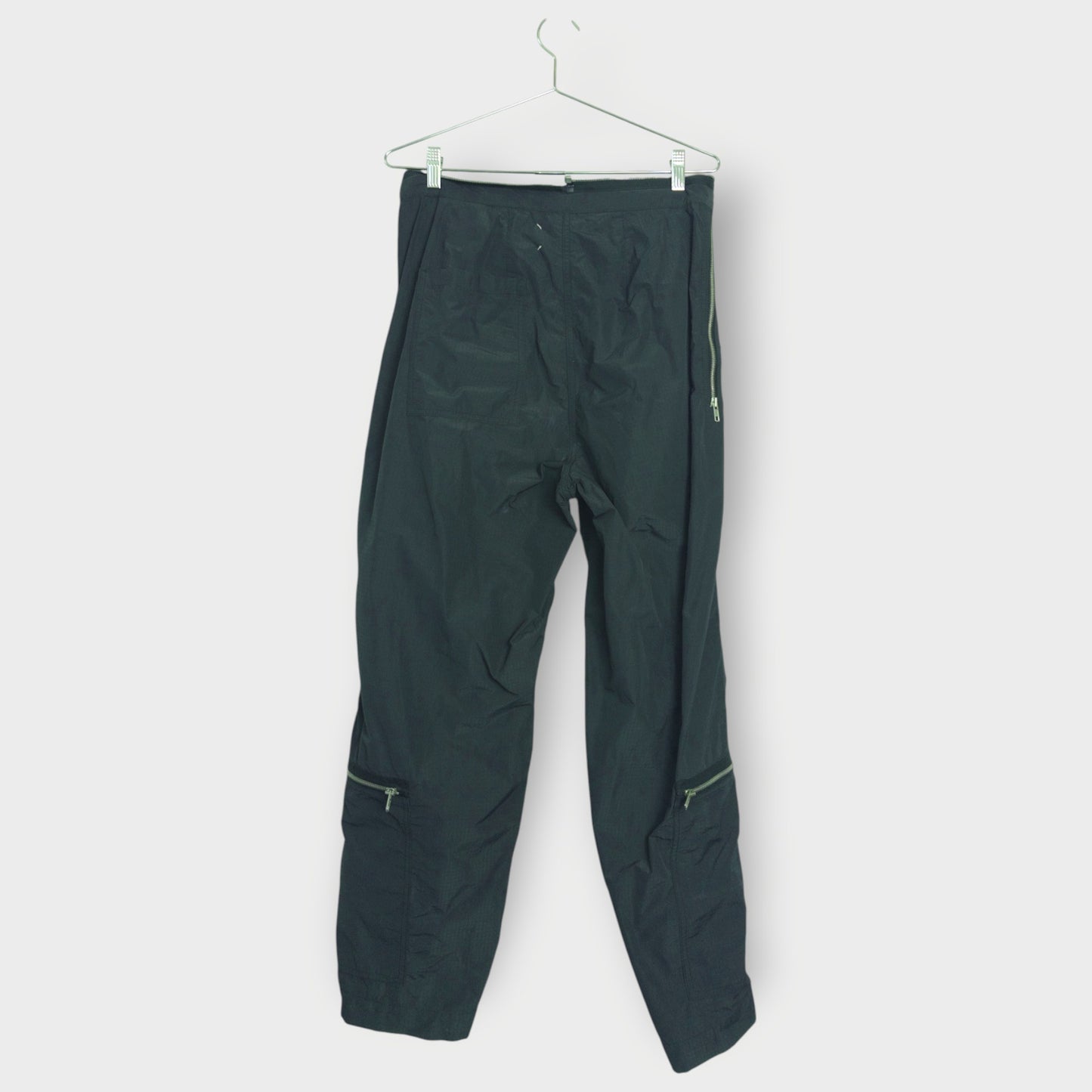 Zip Nylon Cargo Pants