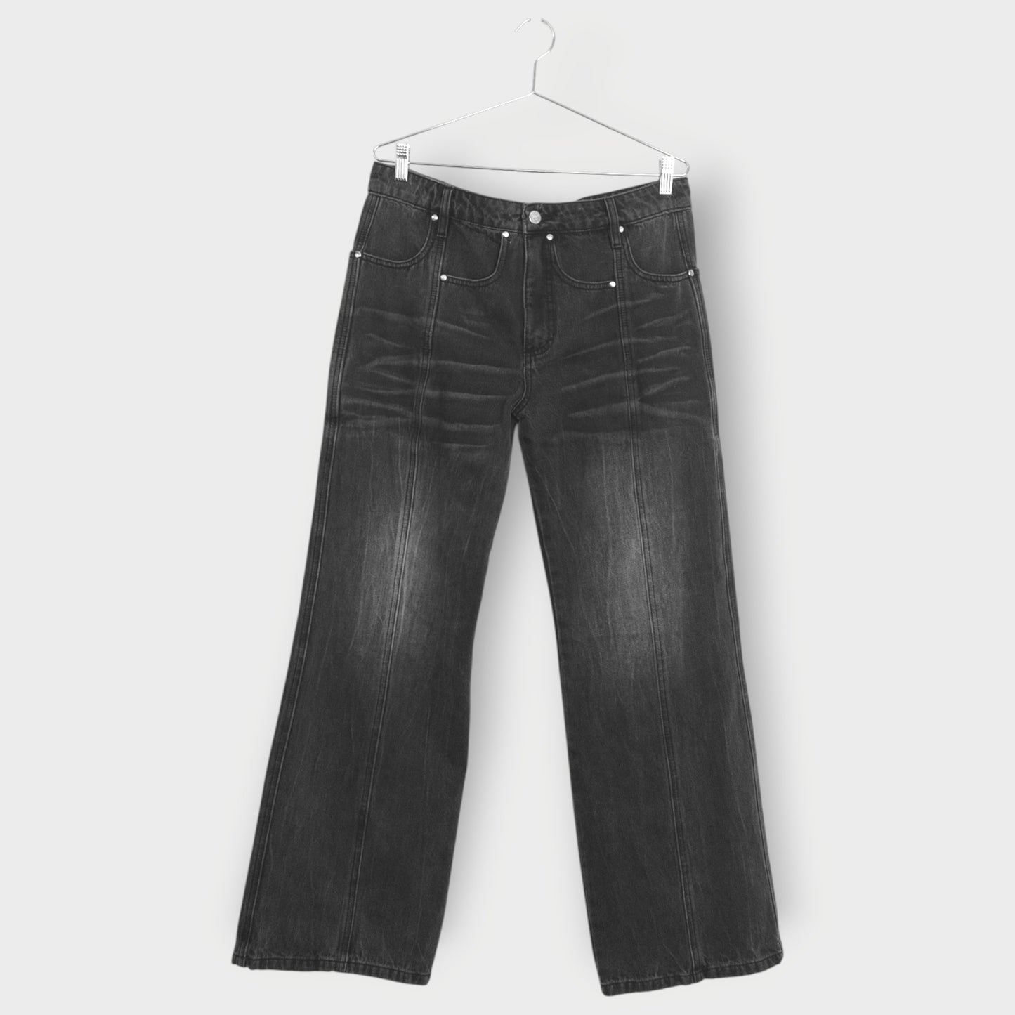 Panelled 8 Pocket Jeans
