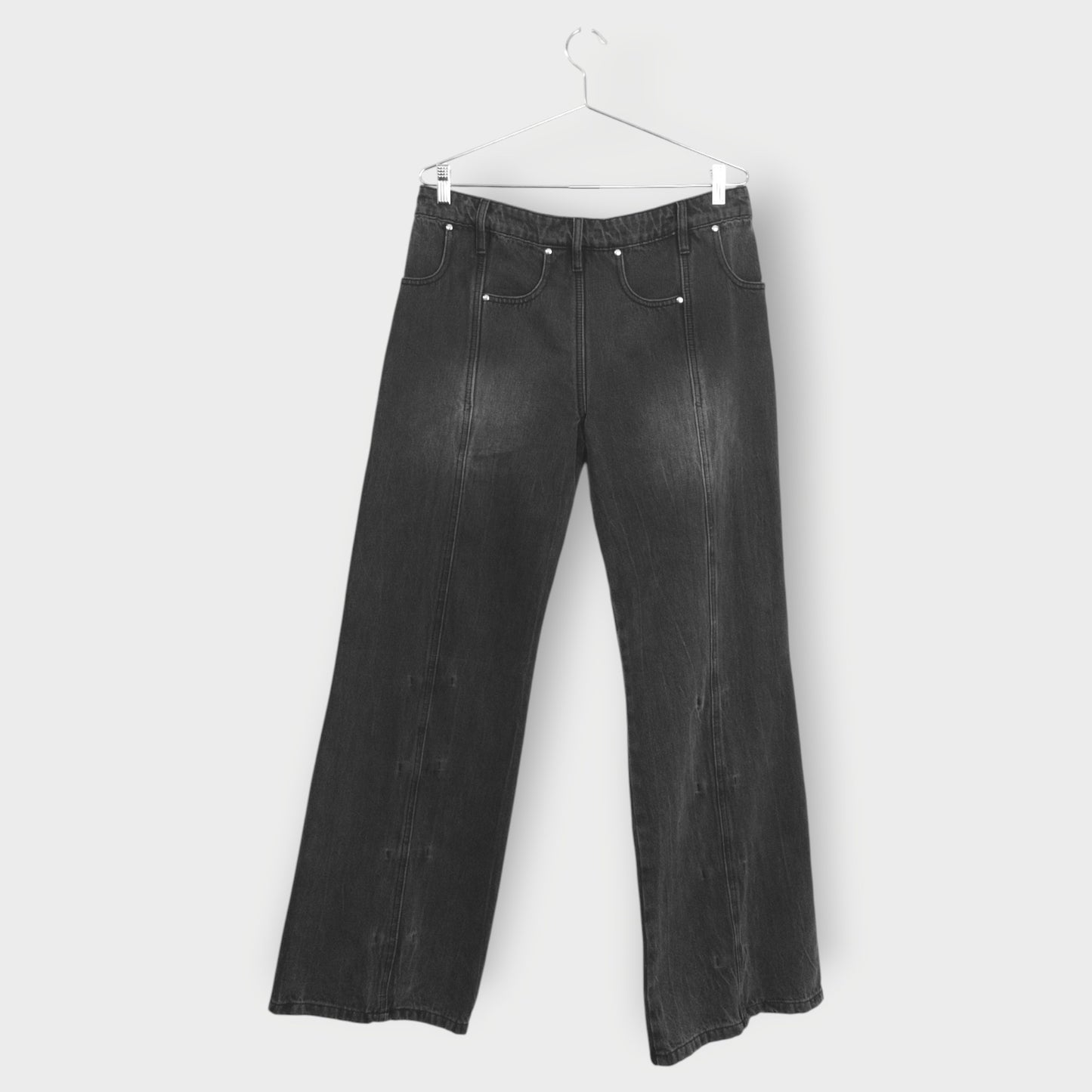 Panelled 8 Pocket Jeans