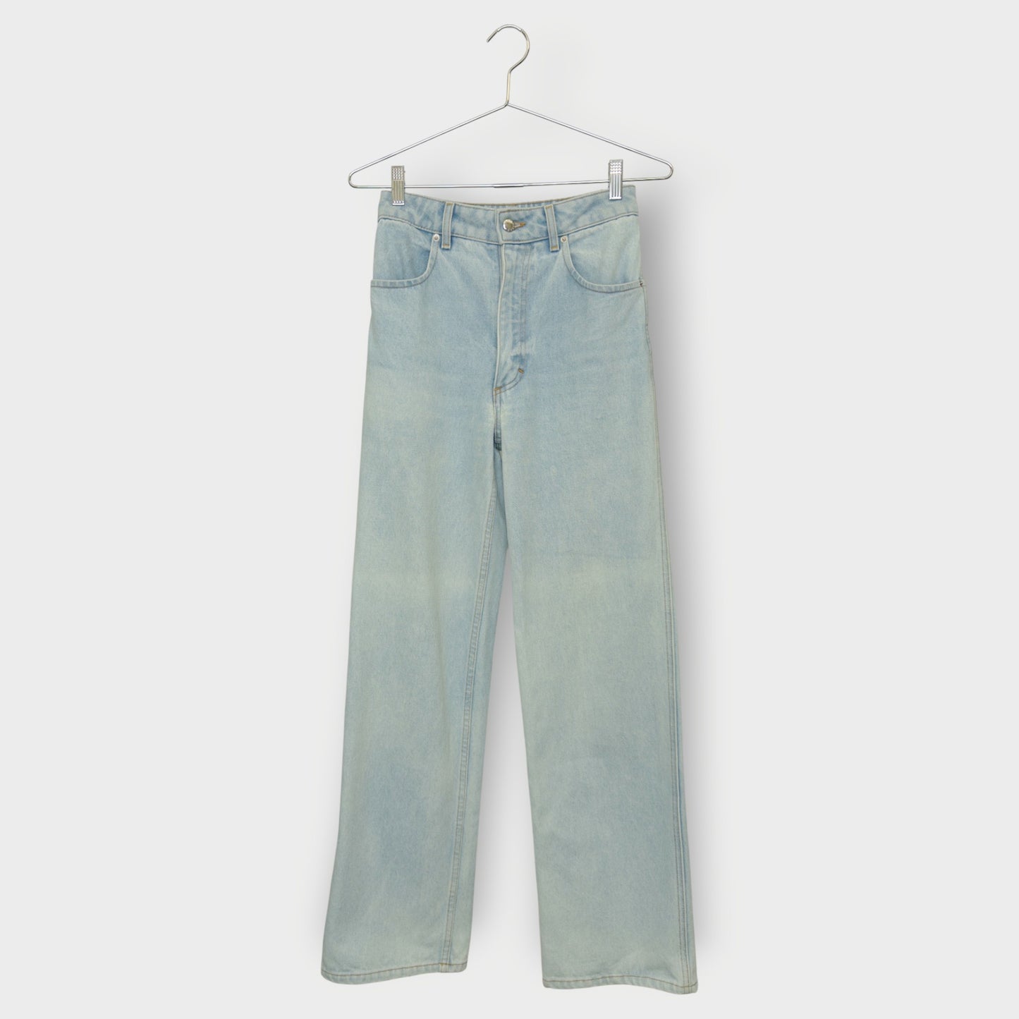 High Rise Wide Leg Jeans