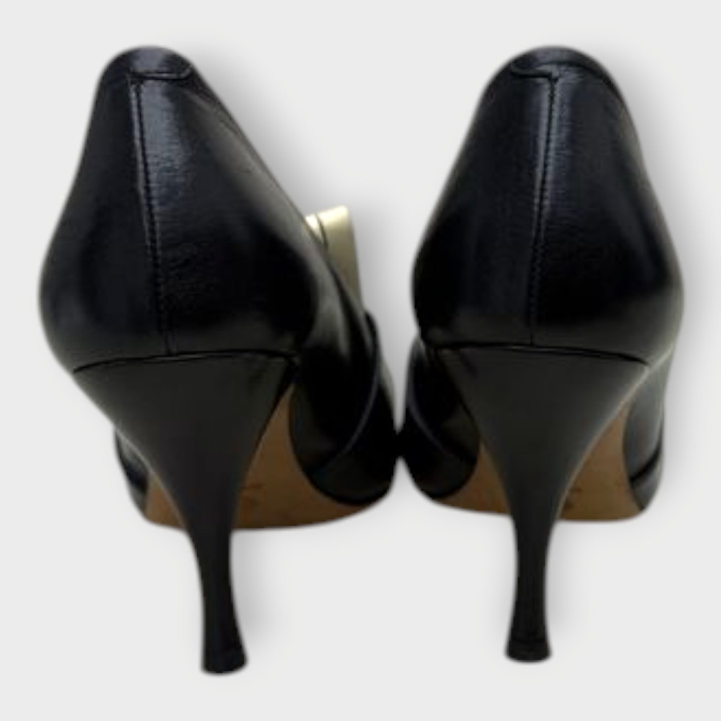 Leather Fringed Pumps