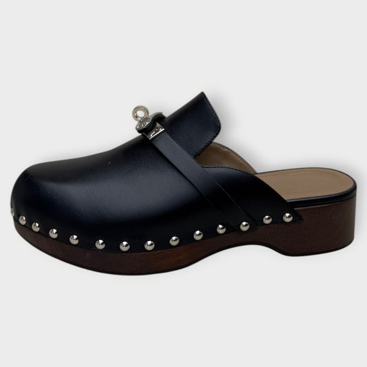 Leather Carlotta Mules
