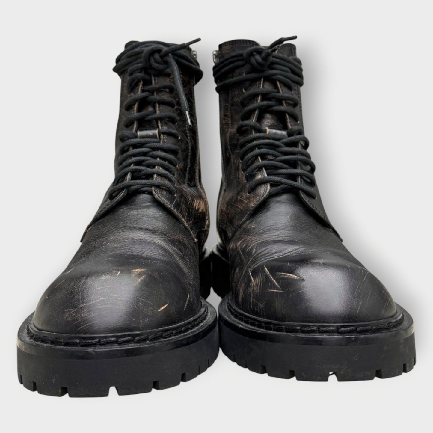 Leather Scuffed SSENSE Exclusive Boot