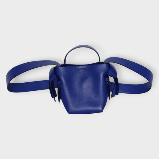 Leather Musubi Mini Crossbody Bag