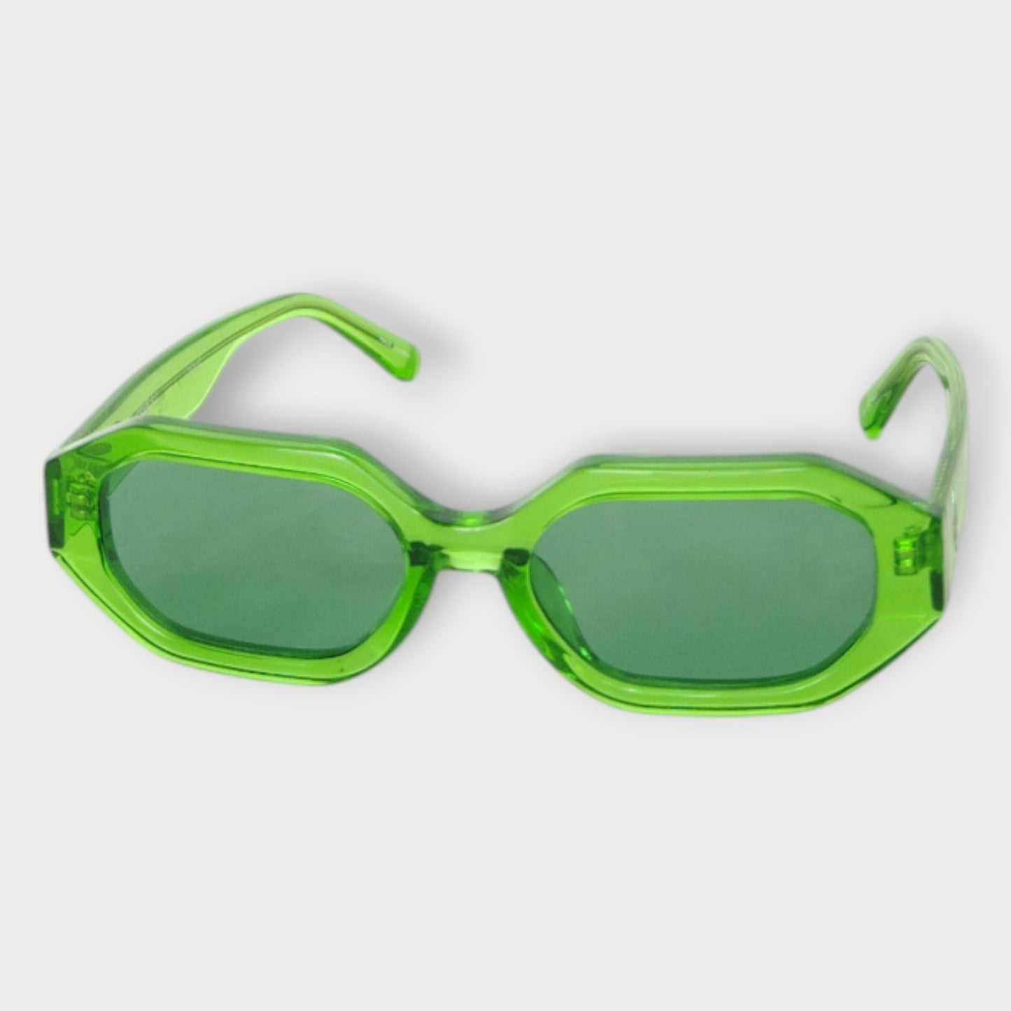 Translucent Geometric Sunglasses