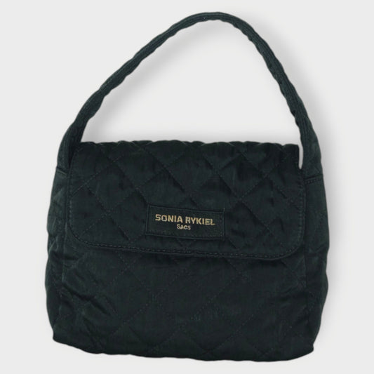 Quilted Nylon Shoulder Bag