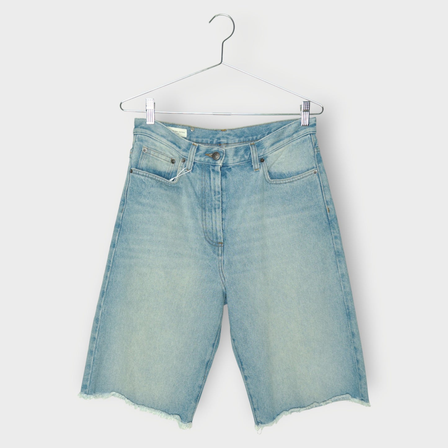 Light Wash Cut Off Shorts