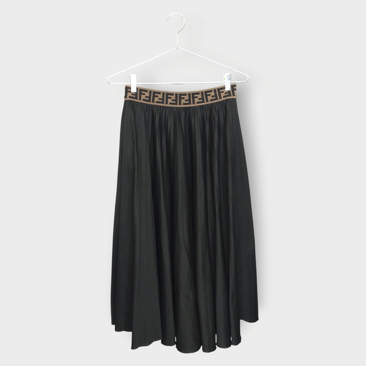 Zucca Waistband Pleated Skirt