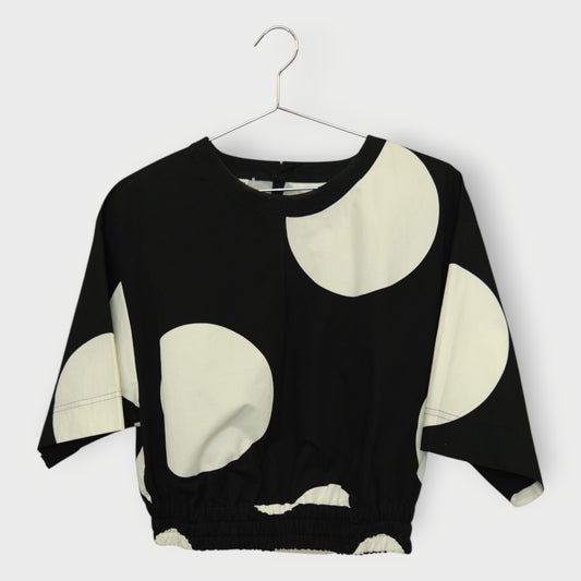 Dots Elastic Waist Tee