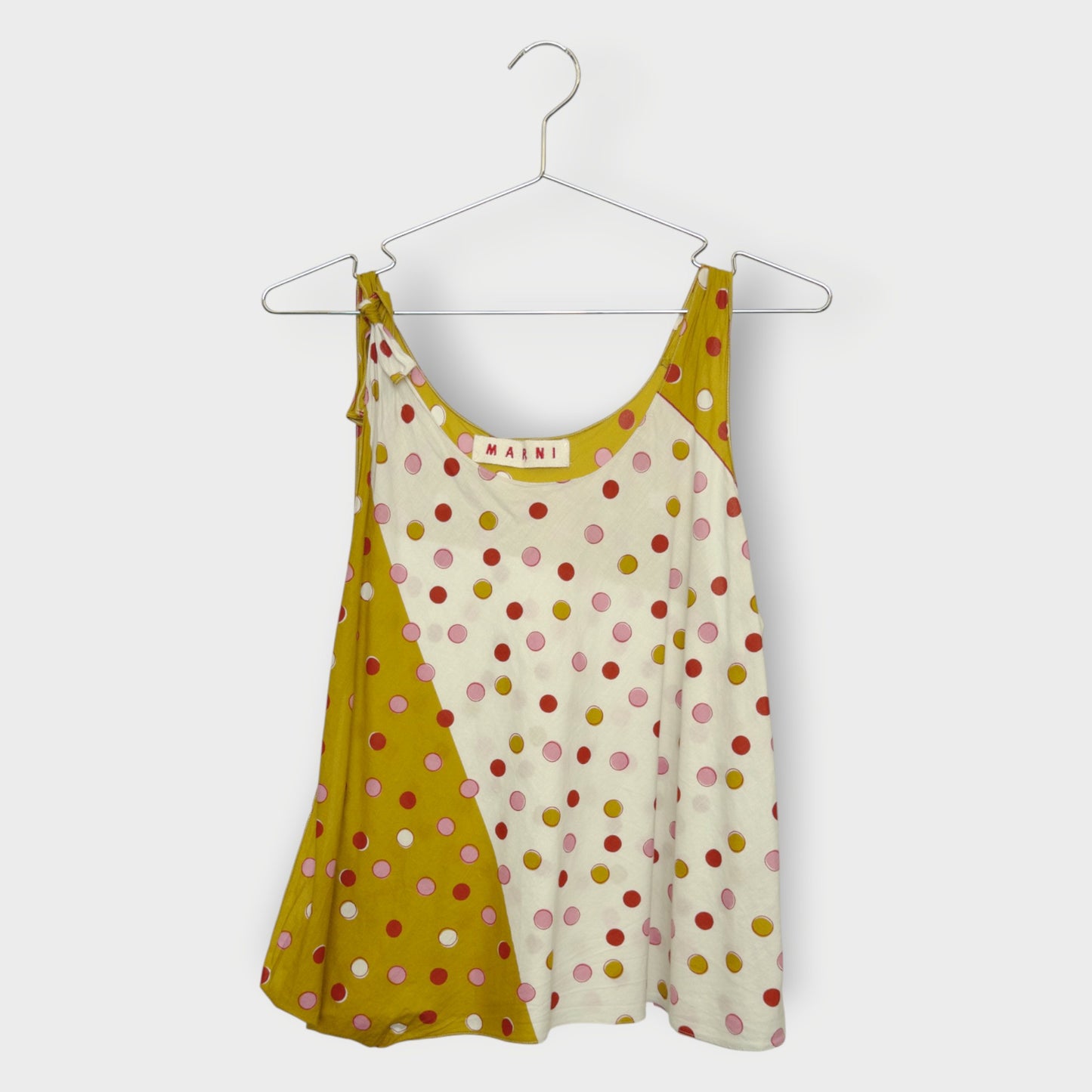 Cotton Polka Dot Top