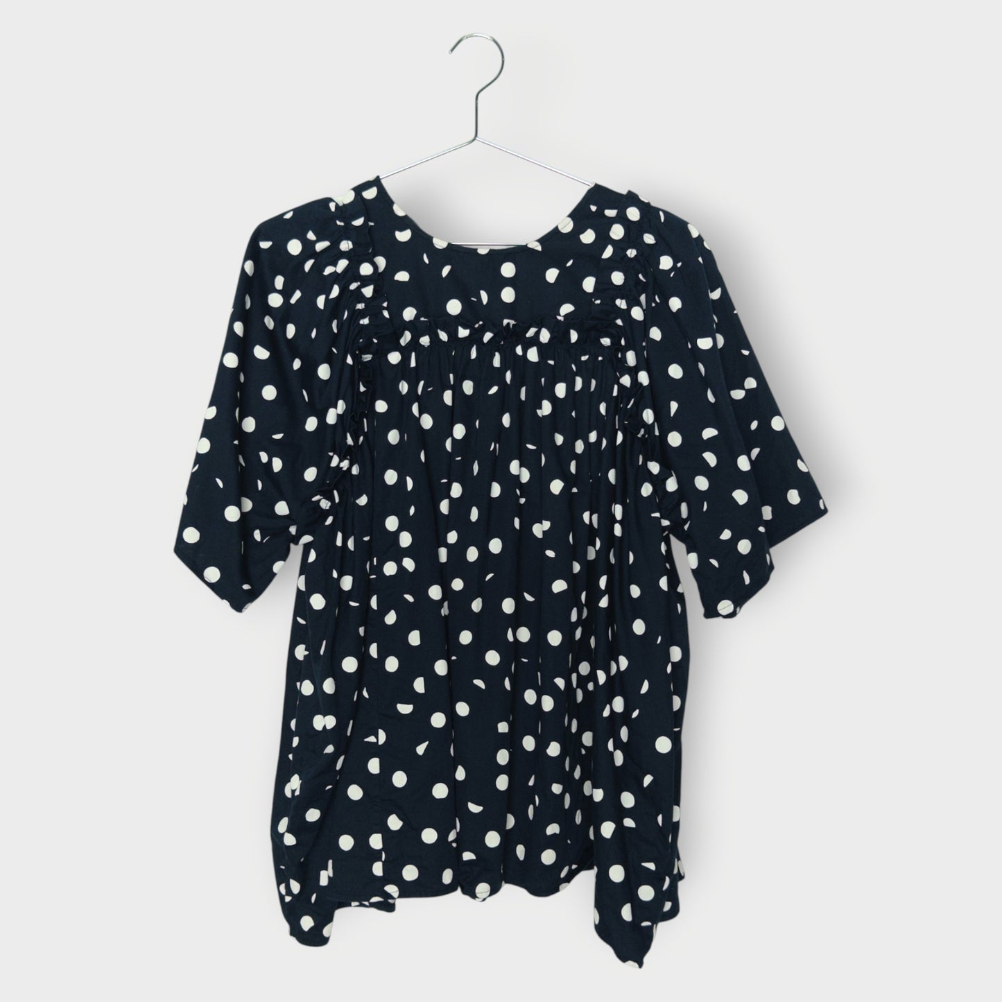 Polka Dot Smock Top