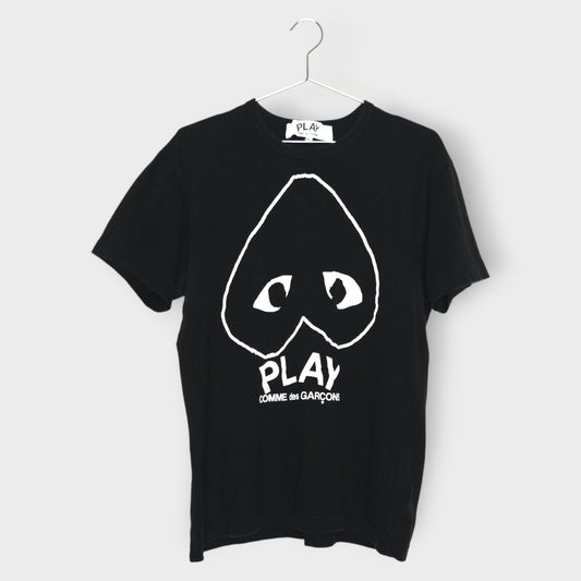 Large Upside Down Heart Logo Tee