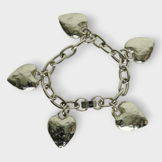 Heart Charm Bracelet