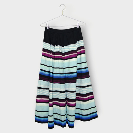 Stripe Maxi Skirt