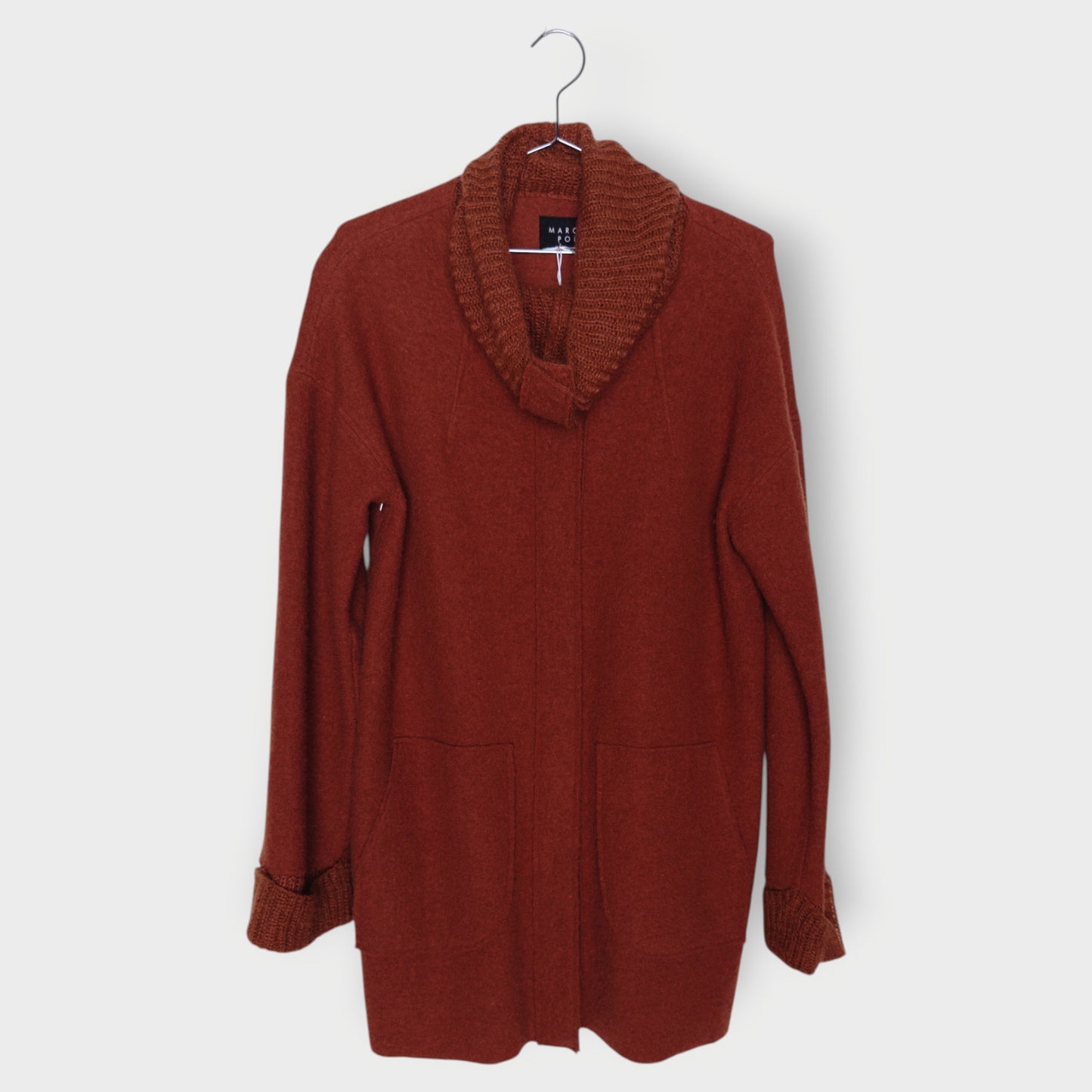 Wool & Knit Contrast Jacket