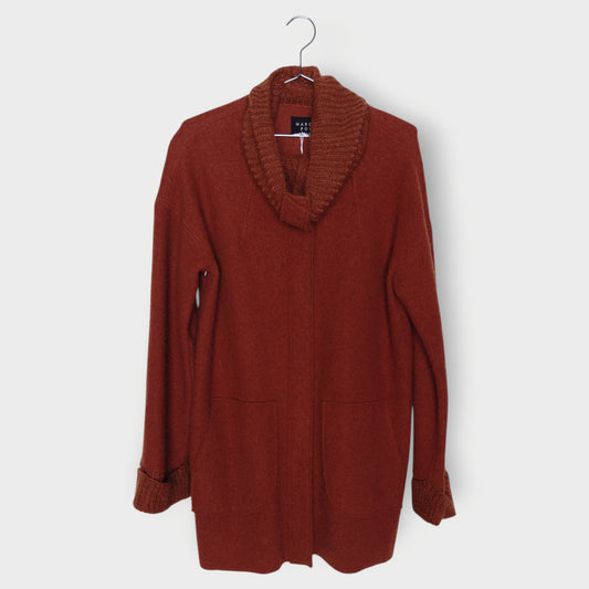 Wool & Knit Contrast Jacket