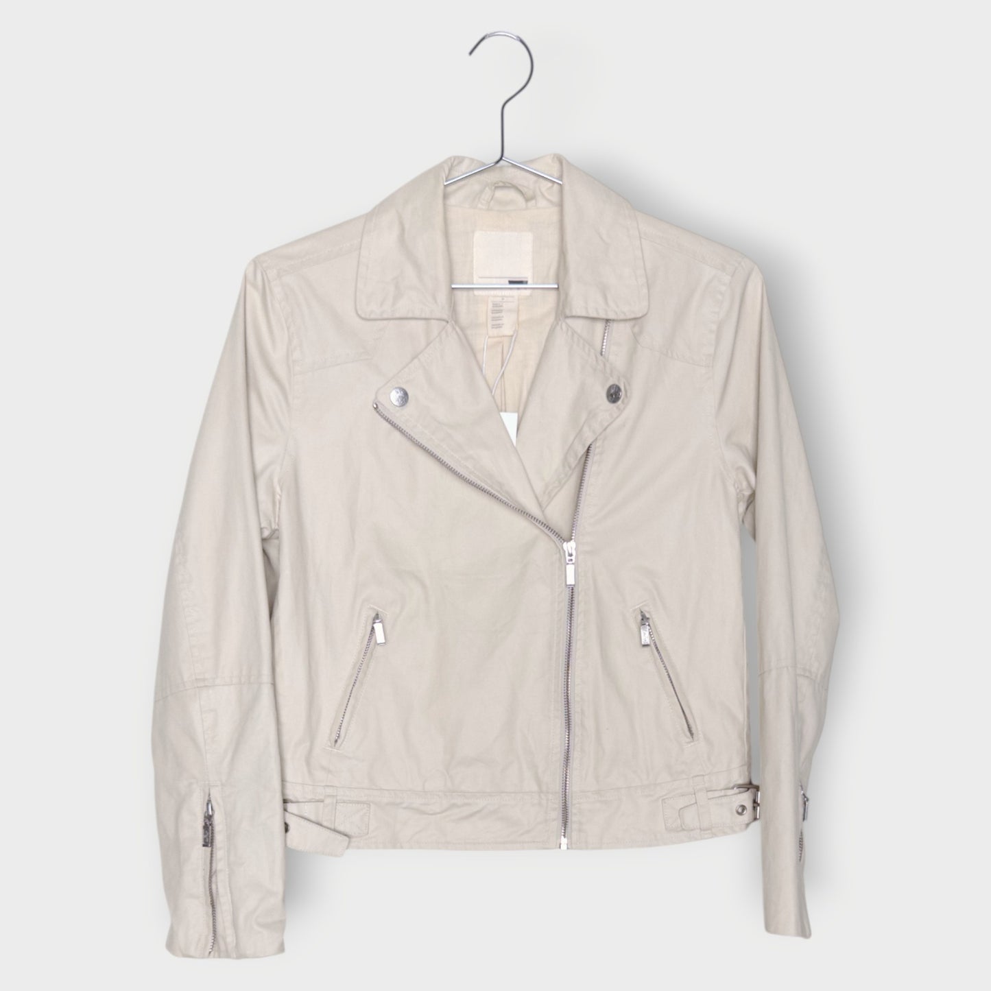 Waxed Cotton Motor Cycle Jacket