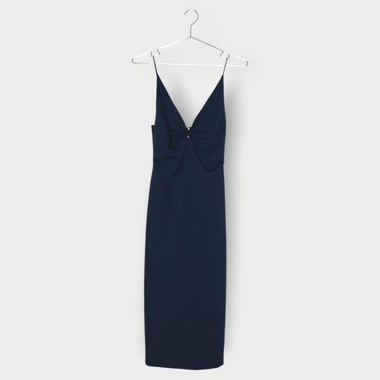 Pierced Midi Dress